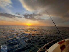 Alba sul mare di Senigallia - Pesca mattiniera - Foto di Denise Casagrande