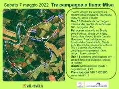 Sabato 7 maggio 2022 "Tra campagna e fiume Misa" itinerario organizzato da Confluenze