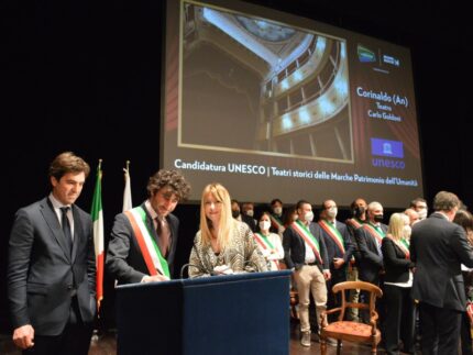 Candidatura "Teatri storici della regione Marche" nella lista del Patrimonio mondiale dell'UNESCO