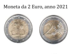 Moneta da 2 Euro - anno 2021