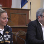 Francesca Lollobrigida e Massimo Olivetti