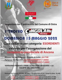 Gara ciclistica per categoria esordienti