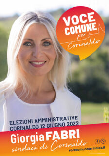 Giorgia Fabri - Candidata sindaca per Voce Comune per Corinaldo