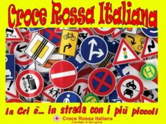 Progetto scolastico della Croce Rossa sull'educazione stradale