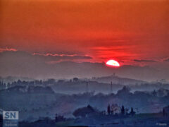 Tramonto a Scapezzano - Foto di Paolo Gresta