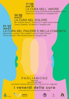 I venerdì della cura, promossi da Associazione 8 maggio - locandina