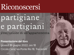 Presentazione del libro "Riconoscersi partigiane e partigiani"