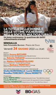 Convegno promosso da DLS sul tema dei delitti culturalmente orientati - locandina