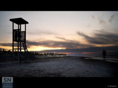 Passeggiando lungo la spiaggia di Senigallia - Foto di Daniele Brescini