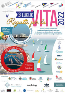 Regata per la vita 2022 - locandina