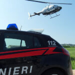 Auto ed elicottero dei Carabinieri di Senigallia e Falconara Marittima
