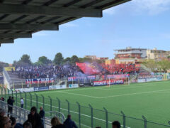 La curva nord del Bianchelli celebra i 40 anni degli RDN