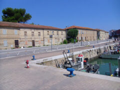 Case della vecchia darsena di Senigallia