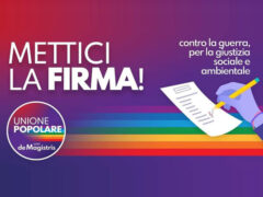 Raccolta firme Unione Popolare