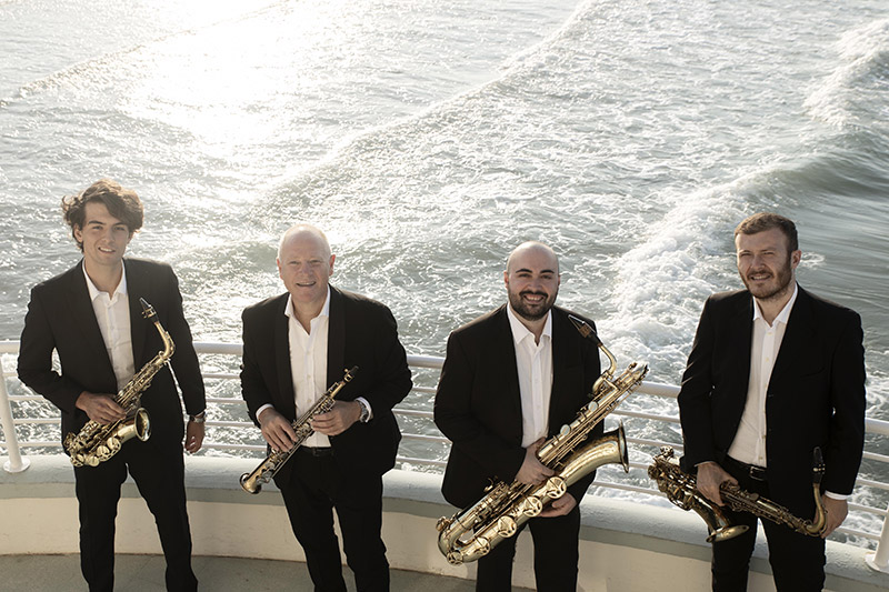 Italian Saxophone Quartet guidato da Federico Mondelci