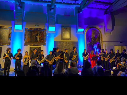 Concerto degli allievi della masterclass organizzata dall'Accademia Italiana del Sassofono
