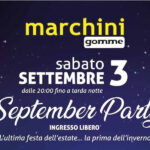September Party by Marchini Gomme a Senigallia