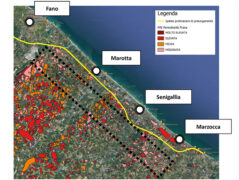 Arretramento ferrovia Adriatica: ipotesi di tracciato tra Fano e Marzocca di Senigallia