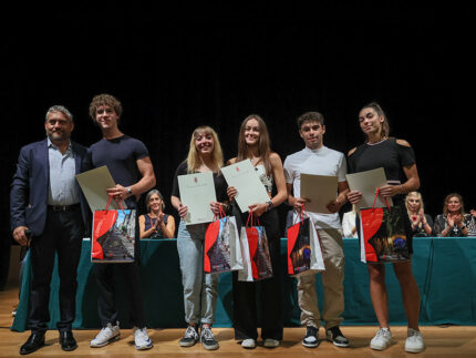 Alcuni studenti encomiati con il Premio Grandi Città di Corinaldo
