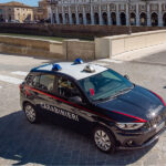 Carabinieri in centro storico a Senigallia