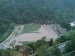 Arcevia: campo sportivo allagato