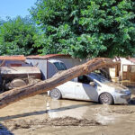 Danni dopo l'esondazione del fiume Misa a Senigallia il 15 settembre 2022