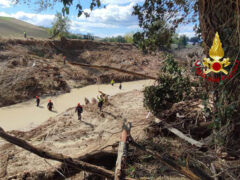Alluvione 2022: Vigili del Fuoco alla ricerca dei dispersi