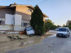 Frazione Pianello di Ostra alluvionata