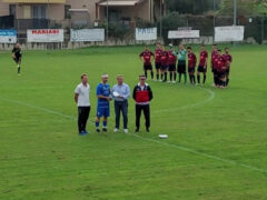 Mattia Marchetti premiato dal Misa Calcio