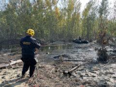 Carabinieri del Nucleo Subacquei di Pescara impegnati nelle ricerche di Brunella Chiù