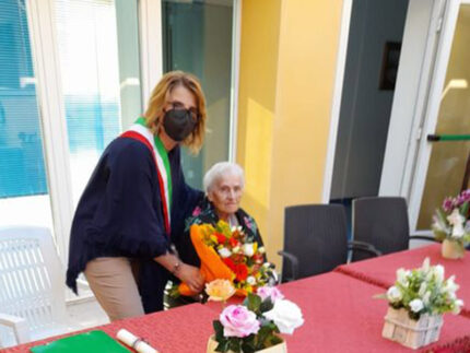 Festa a Serra de' Conti per la centenaria Quartina Gabbarrini