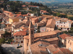 Veduta di Castelleone di Suasa