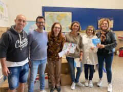 Donazione di materiale scolastico all'Istituto comprensivo di Ostra