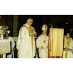 Don Francesco Orsi (in piedi)