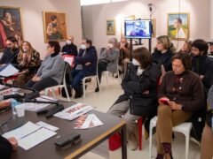 Inaugurazione a Trecastelli della mostra Stop Rape