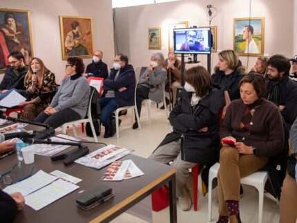 Inaugurazione a Trecastelli della mostra Stop Rape