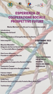 Esperienze di cooperazione sociale. Prospettive future - locandina
