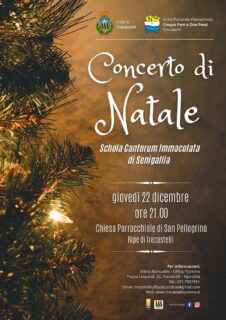 Concerto di Natale a Trecastelli - locandina