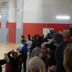 Scene di esultanza al palasport di Corinaldo