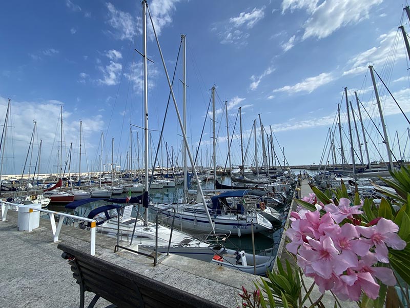 Darsena turistica del Porto Della Rovere di Senigallia