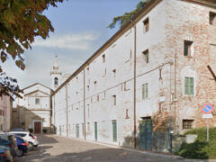 Piazza Roma a Monterado di Trecastelli