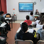 Lezioni di inglese alla Scuola Belardi con gli studenti del Liceo Medi