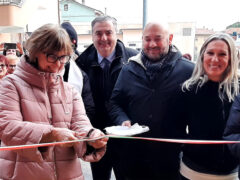 Riapertura supermercato a Pianello di Ostra dopo l'alluvione