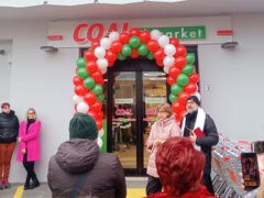 Riapertura supermercato a Pianello di Ostra dopo l'alluvione