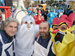 Carnevale 2023 - Carro e gruppo mascherato di Casine di Ostra