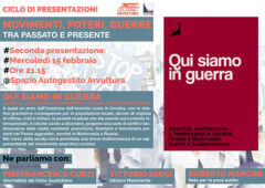 Presentazione libro "Qui siamo in guerra"