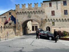 Carabinieri a Corinaldo