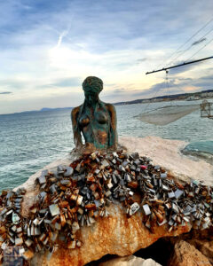 Penelope avvolta d'azzurro! - Foto Sabina Bittoni