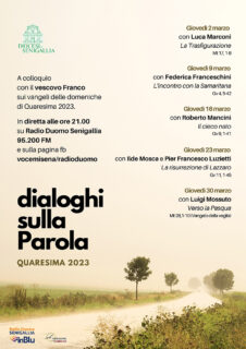 Dialoghi sulla Parola - locandina