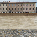 Fiume Misa in centro a Senigallia il 01/03/2023